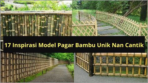 44+ Keseimbangan Pagar Bambu: Antara Fungsionalitas Dan Keindahan