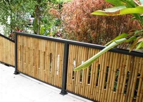 69+ Pagar Bambu Modern Dengan Kombinasi Stainless: Simplicity Yang Kokoh