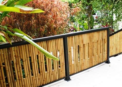 85+ Kehangatan Alam: Desain Pagar Bambu Yang Ramah Lingkungan